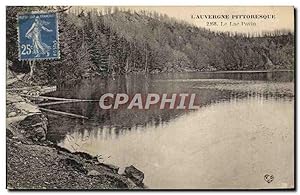 Carte Postale Ancienne L'Auvergne Pittoresque Le Lac Pavin