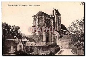 Carte Postale Ancienne Eglise De St Sulpice De Favieres