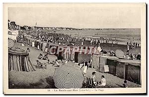 Carte Postale Ancienne La Baule Sur Mer La Plage