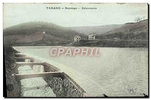 Carte Postale Ancienne Tarare Barrage Deversoir