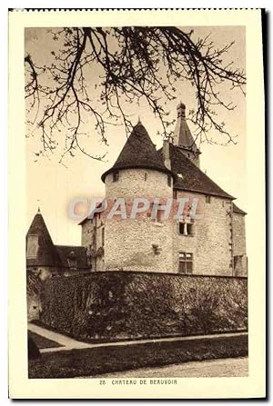 Carte Postale Ancienne Château De Beauvoir