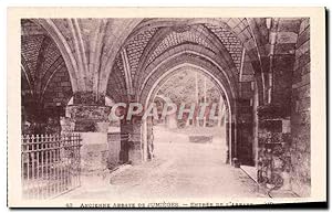 Carte Postale Ancienne Ancienne Abbaye De Jumieges Entrée de l'abbaye