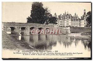 Carte Postale Ancienne Chambord Au Bord Du Cosson Le château