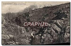 Carte Postale Ancienne Saint Maixent Vallée du Puits d'enfer