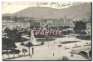 Carte Postale Ancienne Nice Le Nouveaux Jardin