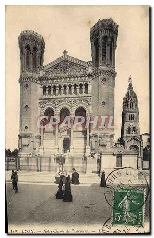 Carte Postale Ancienne Lyon Notre Dame De Fourviere