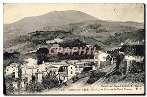 Carte Postale Ancienne Cambo les Bains vue Sur le Mont Ursuya