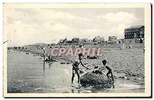 Carte Postale Ancienne Fort Mahon Plage Ideal Des Enfants