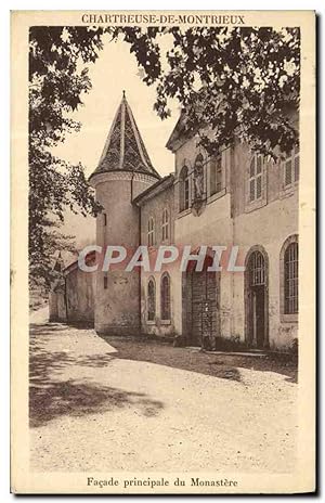 Carte Postale Ancienne Chartreuse De Montrieux Façade Principale Du Monastere