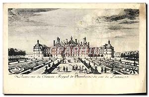 Carte Postale Ancienne Château Royal de Chambord