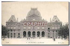 Carte Postale Ancienne Le Havre La Bourse