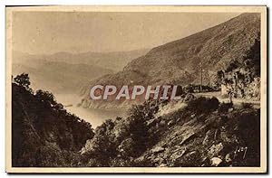 Carte Postale Ancienne Porto Une Echappee Sur le Golfe Route de Piana a Porto