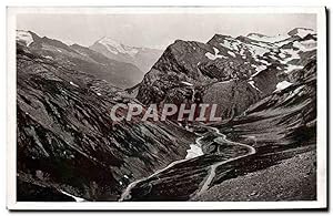 Carte Postale Moderne Route du Col de l'Iseran Le pont de la neige