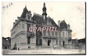 Carte Postale Ancienne Niort L'Hôtel de Ville