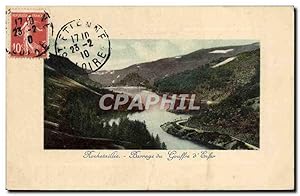 Carte Postale Ancienne Rochetaillee Barrage Du Gouffre d'Enfer