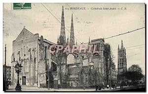 Carte Postale Ancienne Bordeaux Cathédrale Saint Andre