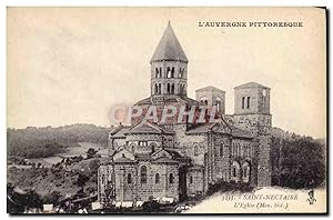 Carte Postale Ancienne L'Auvergne Pittoresque Saint Nectaire