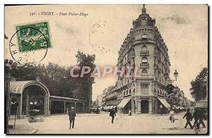 Carte Postale Ancienne Vichy Place Victor Hugo