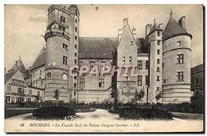 Carte Postale Ancienne Bourges La Façade Sud du Palais Jacques Cartier