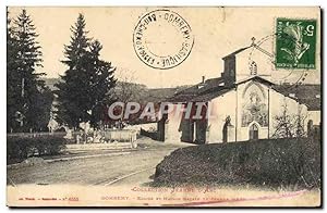 Carte Postale Ancienne Domremy Eglise et maison natale de Jeanne d'Arc