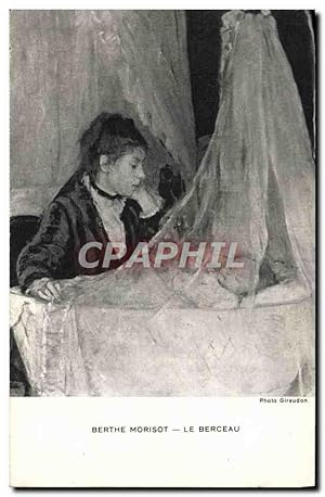 Bild des Verkufers fr Carte Postale Ancienne Berthe Morisot Le Berceau zum Verkauf von CPAPHIL