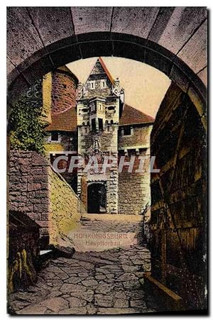 Carte Postale Ancienne Hohkonigsburg
