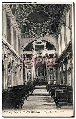 Carte Postale Ancienne Palais De Fontainebleau Chapelle De La Trinite