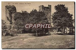 Carte Postale Ancienne Luz Château Ste Marie