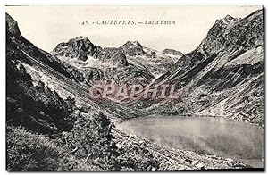 Carte Postale Ancienne Cauterets Lac D'Estom