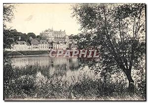 Carte Postale Ancienne Amboise vue sur Le Château