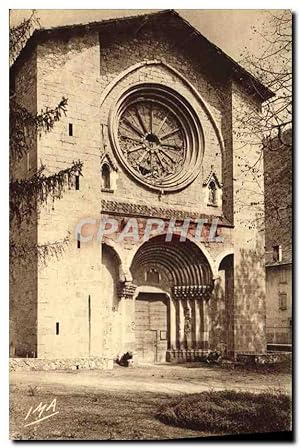 Carte Postale Ancienne Digne les Bains Notre Dame du Bourg