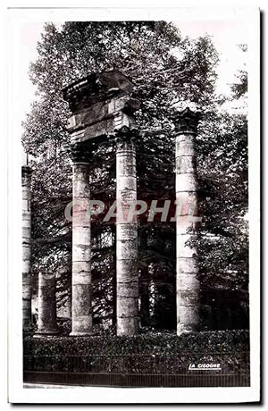 Carte Postale Moderne Besancon Les Bains Square Archeologique Castan Théâtre antique