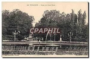 Carte Postale Ancienne Toulouse Bassin du grand Rond