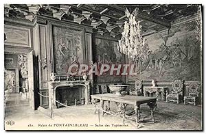 Carte Postale Ancienne Palais De Fontainebleau Salon des Tapisseries