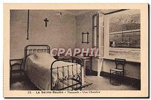 Carte Postale Ancienne La Sainte Baume Nazareth Une Chambre