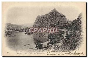 Carte Postale Ancienne Cornillon La Loire Et Le Viaduc