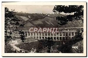 Carte Postale Ancienne Saint Brieuc Viaduc et vallée du Gouet