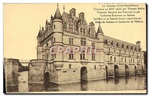 Carte Postale Ancienne Chenonceau Le Château