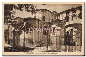 Carte Postale Ancienne Valence Abside De La Cathédrale