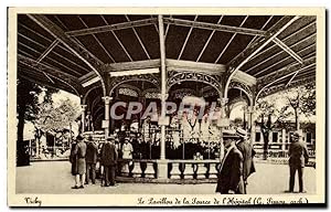 Carte Postale Ancienne Vichy Le pavillon De La Source De L'Hopital