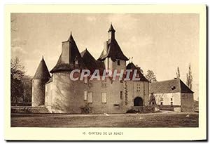 Carte Postale Ancienne Château De La forêt