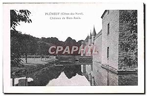 Carte Postale Ancienne Pleneuf Château De Bien Assis