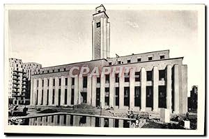 Carte Postale Ancienne Lyon Villeurbanne La Piscine