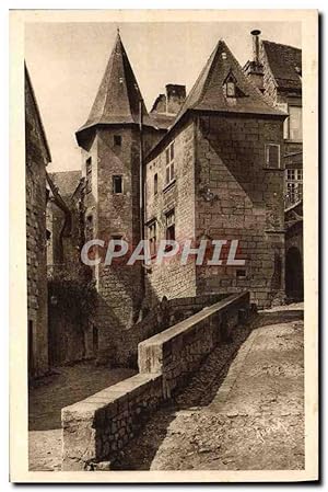 Carte Postale Ancienne Sarlat Vieil Hôtel Du 15eme