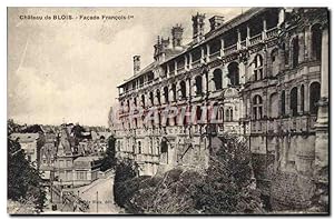 Carte Postale Ancienne Château De Blois Façade Francois 1er