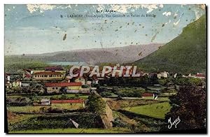 Carte Postale Ancienne Laragne vue générale Et Vallée Du Buech