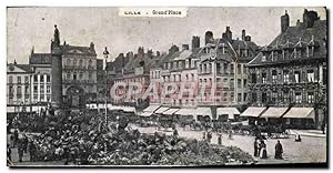 Carte Postale Ancienne Lille Grand Place