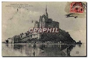 Carte Postale Ancienne Forest Sur Hiplan Voisin Doublant Le premier Le Mont Saint Michel