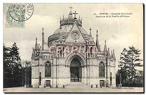 Carte Postale Ancienne Dreux Chapelle Saint Louis Tombeau