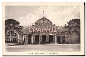 Carte Postale Ancienne Vichy Le Casino